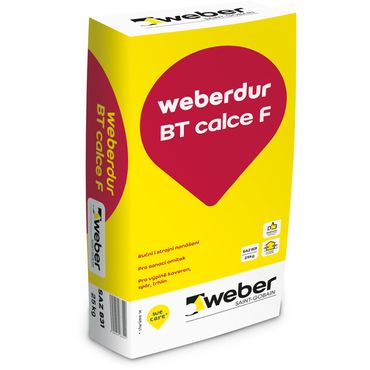 Omítka opravná weberdur BT calce F 25 kg
