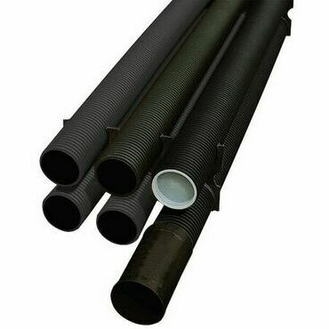 Chránička korugovaná pevná Fränkische Kabuflex černá 160 mm 3 m