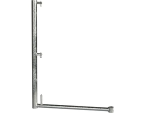 Sloupek zábradlí tvar L Plettac PD100