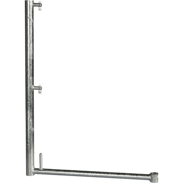 Sloupek zábradlí tvar L Plettac PD100