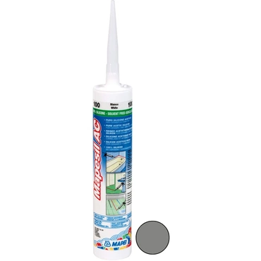 Tmel silikonový Mapei Mapesil AC 113 cementově šedá 310 ml