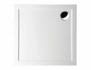 Vanička sprchová Polysan Aura 900×900×30 mm litý mramor