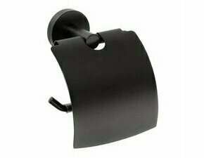 Držák toaletního papíru Bemeta Dark s krytem