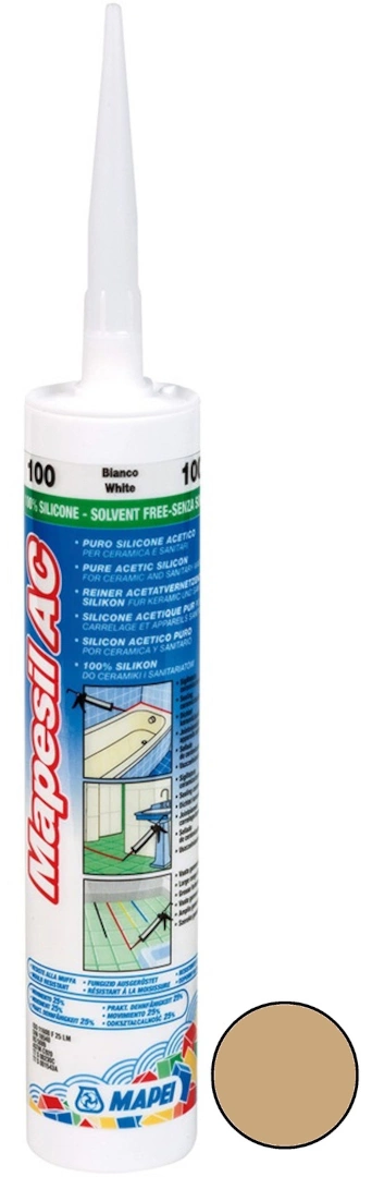 MAPEI Tmel silikonový Mapei Mapesil AC 132 béžová 2000 310 ml