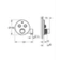 Díl nadomítkový Grohe Grohtherm SmartControl s 2 ventily s držákem chrom 29120000