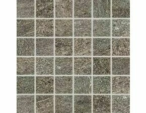 Mozaika Rako Quarzit 5×5 cm (set 30×30 cm) hnědá DDM06736
