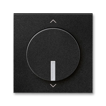 Kryt spínač žaluziový otočný ABB Neo onyx, titanová