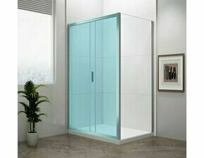 Stěna boční Polysan Easy 1 000 mm leštěný hliník/čiré sklo