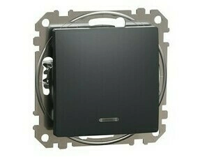 Přepínač střídavý řazení 6So Schneider Sedna Design antracit