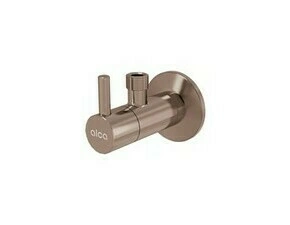 Ventil rohový Alca ARV001-RG-B 1/2"×3/8" s filtrem RED GOLD-kartáčovaný mat
