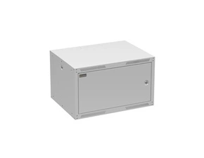 Rozvaděč datový nástěnný 19" Solarix GrandN DUO 6U plechové dveře