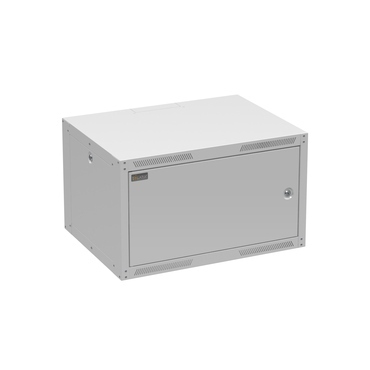 Rozvaděč datový nástěnný 19" Solarix GrandN DUO 6U plechové dveře