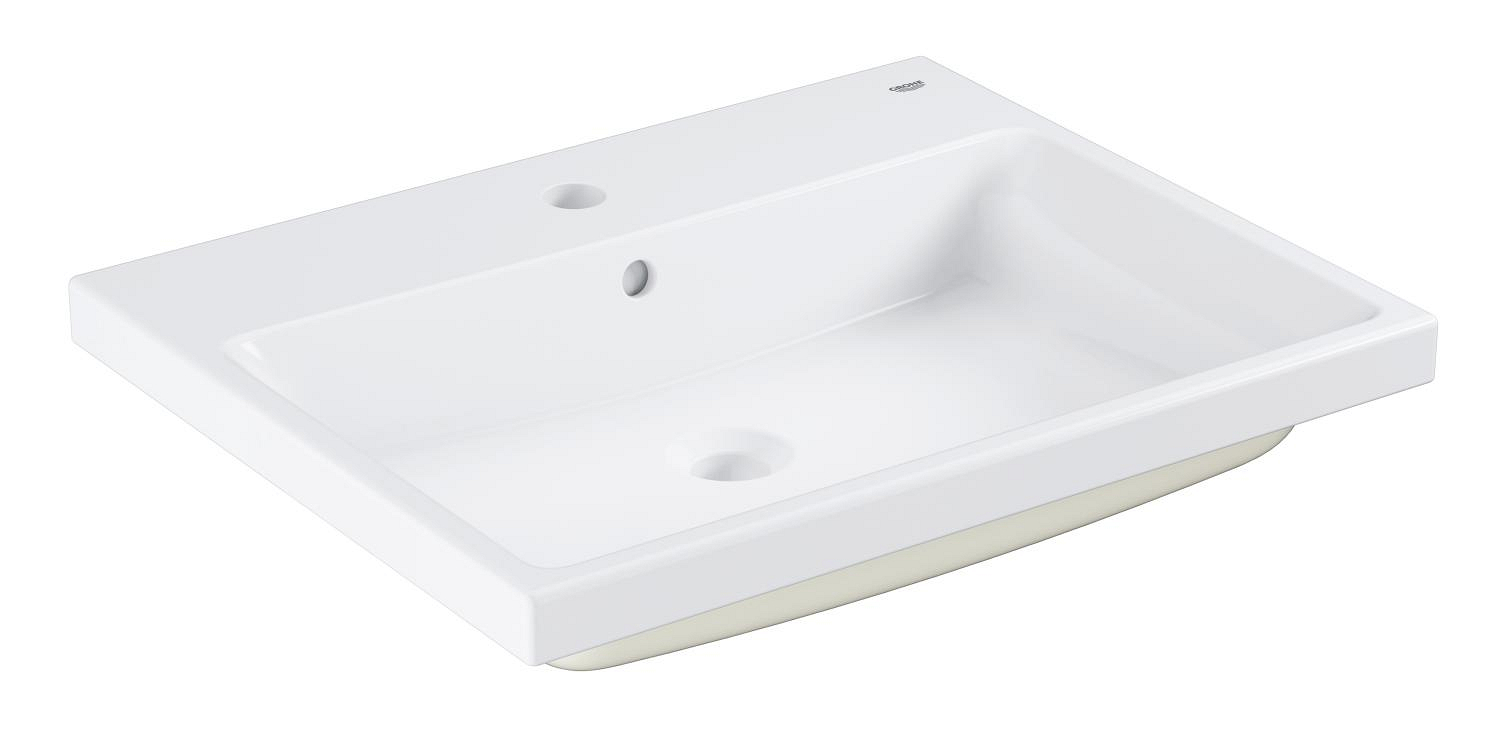 Umyvadlo zápustné Grohe Cube Ceramic 600×490 mm s otvorem 3947900H