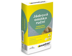Omítka jádrová soklová weberdur cementový 25 kg