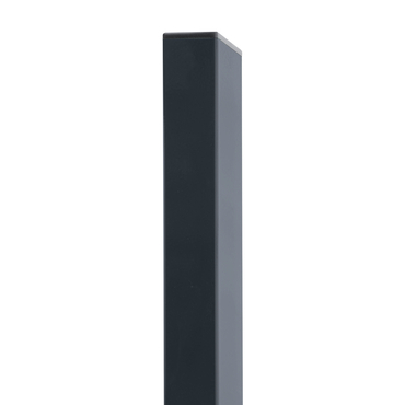 Sloupek čtyřhranný Pilodel Zn + PVC antracit průměr 60×40 mm výška 1,7 m