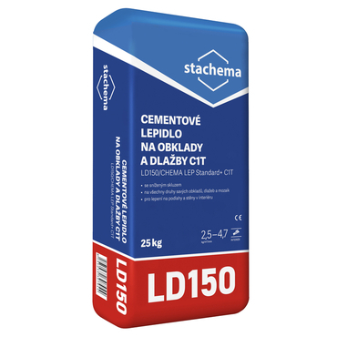 Lepidlo cementové C1T Stachema LD150/CHEMA LEP Standard+ 25 kg