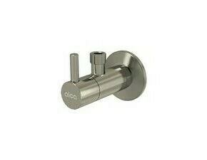 Ventil rohový Alca ARV001-N-B 1/2"×3/8" s filtrem NICKEL-kartáčovaný mat