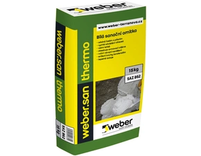 Omítka sanační webersan thermo 15 kg