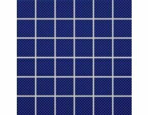 Mozaika Rako Color Two 5×5 cm (set 30×30 cm) tmavě modrá matná GRS05605