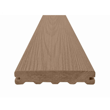 Prkno terasové Woodplastic NATUR PLUS PREMIUM teak 22×137×4000 mm