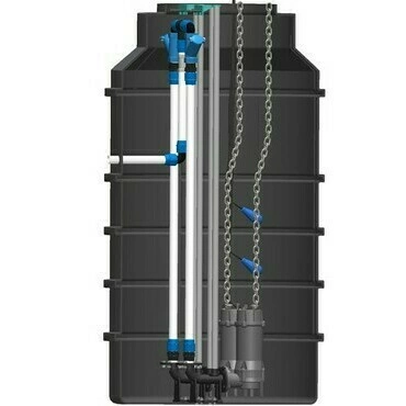 Set s šachtou Pumpa Black line Box 2 VE Morava XTREME2 kabel 10 m 400 V