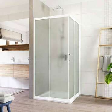 Kout sprchový Mereo Lima CK608A02K 900×900 mm bílá/Point