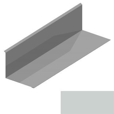 Lemování ke zdi rovnoběžné s okapem RS250S-105 SP 25 RAL 9006 stříbrná