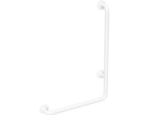 Držadlo nástěnné opěrné Bemeta Help 890 mm pravé bez krytky bílé