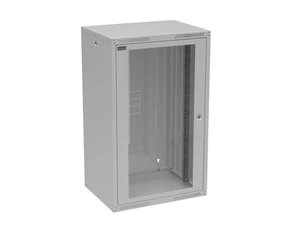 Rozvaděč datový nástěnný 19" Solarix GrandN DUO 20U skleněné dveře