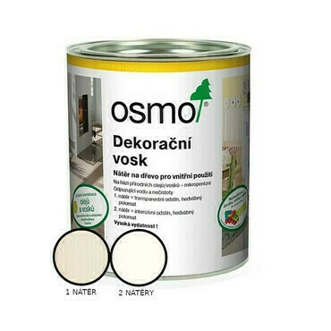 Vosk dekorační Osmo 3188 intenzivní sníh 0,75 l