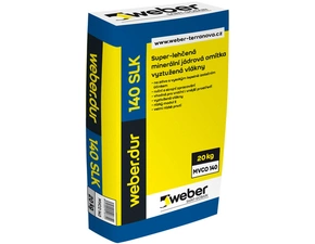 Omítka jádrová weberdur 140 SLK superlehčená 20 kg