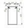 Skříňka horní levá EBS Pure 325×630×328 mm bílá/dub ribbeck PUREH33RL