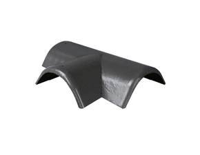 Hřebenáč rozdělovací levý T220 Bramac Star se dvěma příchytkami granit metalic