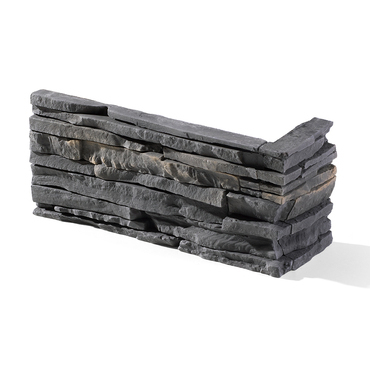 Obklad betonový rohový STEGU MESADA 1 šedá (0,38 m2/bal.)