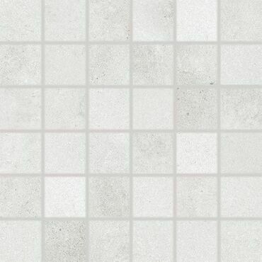 Mozaika Rako Form 5×5 cm (set 30×30 cm) světle šedá DDM05695