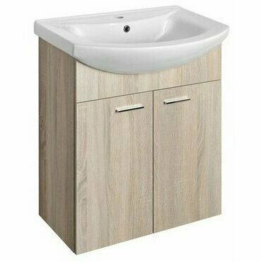 Skříňka umyvadlová 615×740×320 mm dub platin 51163