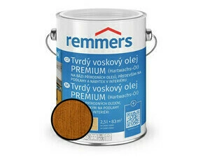 Olej tvrdý voskový Remmers Premium 1357 kastanie 2,5 l