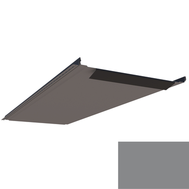 Krytina plechová LINEDEK 360 Flat SP 25 LESK 2A094 tmavě stříbrná BentCut