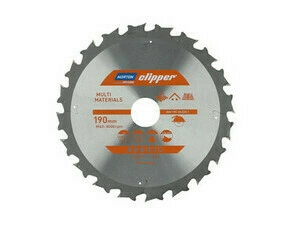 Kotouč pilový multimaterial Norton Clipper TCT 190×30 mm 20 z.