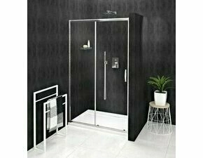 Dveře sprchové Gelco Sigma Simply 1 000 mm leštěný hliník/čiré sklo