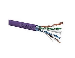 Kabel instalační Solarix CAT6 FTP stíněný LSOH 500 m/bal.