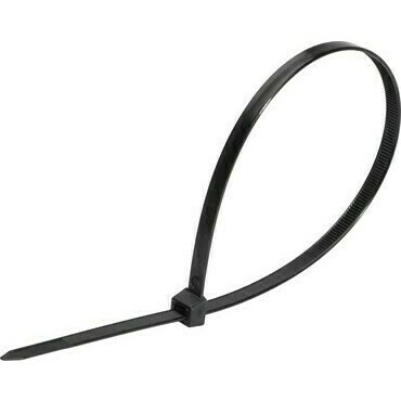 Páska vázací DEK UV 540×7,6 mm černá 100 ks