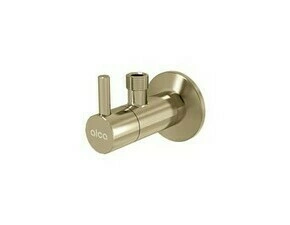 Ventil rohový Alca ARV001-G-P 1/2"×3/8" s filtrem GOLD-lesk