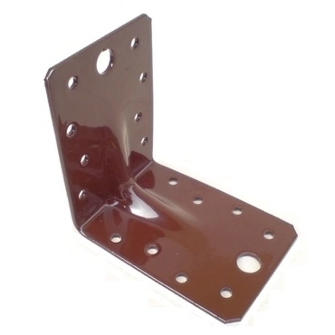 Úhelník kombinovaný s prolisem 65×90×90×2,5 mm RAL 8016