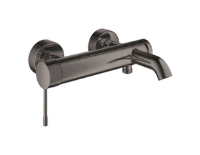 Baterie vanová nástěnná Grohe Essence 150 mm, Hard Graphite s přepínačem 25250A01