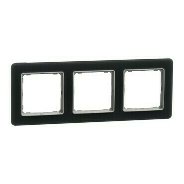 Rámeček Schneider Electric Sedna Design trojnásobný sklo kouřové