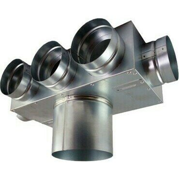 Box rozdělovací rohový Regulus 5× 75 mm / 125 mm