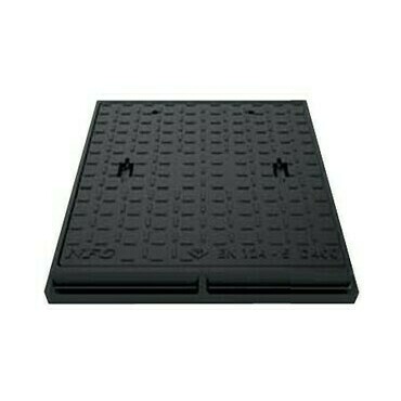 Poklop kompozitní MEA 400×400 mm B125 uzamykatelný