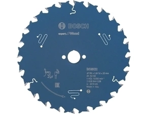 Kotouč pilový Bosch Expert for Wood 184×20×2,6 mm 24 z.