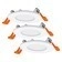 Sada LED svítidel Ledvance Downlight Slim 4,5 W 3 ks/bal.